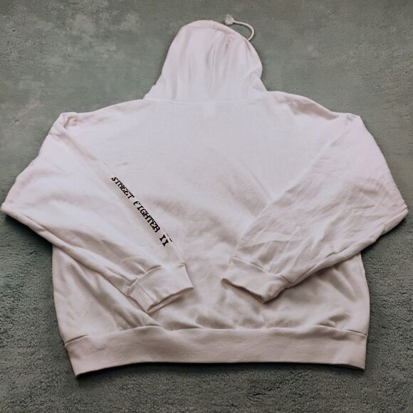 VTG Capcom Street Fighter 2 The World Warrior Hoodie Sweatshirt Mens Size Medium - Picture 4 of 8